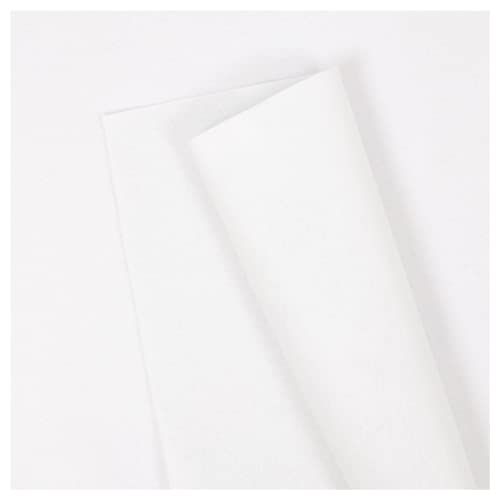 Craftelier - Set van 2 vilt voor knutselwerk en accessoires | Wit | Grootte 30,5 x 30,5 cm (12 x 12 inch) - dikte ca. 2 mm | 100% polyester