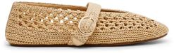 Steve Madden Dames ballerina's Alara Beige Textiel Maat 37