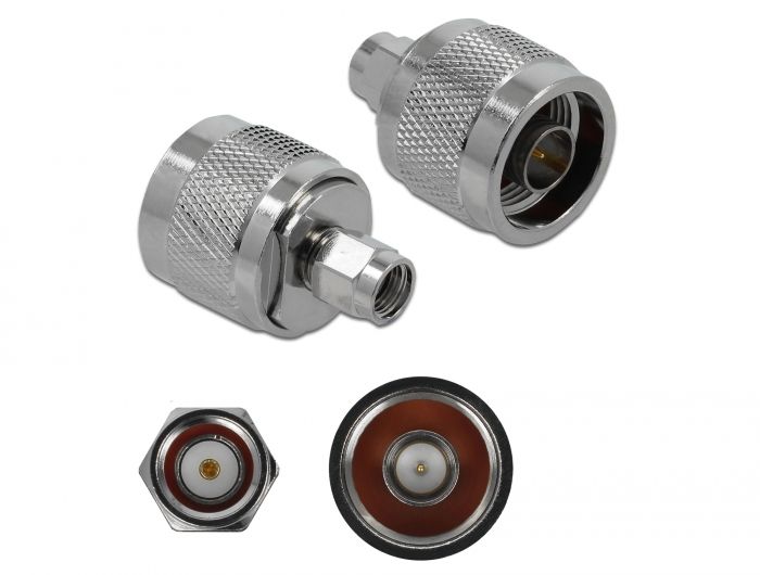 DeLOCK 89982 - Connector - nikkel - geelkoper - 50 ohm