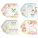 Papyrus Boxed Verjaardagskaart Assortiment, Bloemen en Kaarsen (4-Count)