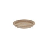 Soucoupe pour pot de fleurs terre cuite gris ø 19 cm