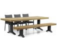 Lifestyle Garden Furniture Lifestyle Lifestyle Brandon/Superior 260 cm dining tuinset 5-delig