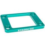 Stage6 Cale d'admission 5mm AM6 / Derbi Turquoise