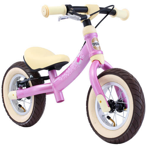bikestar Sport, 2 in 1 meegroei loopfiets, 10 inch, roze