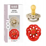 Merkloos / Sans marque Bibs Latex Speen, Rond, 6+ Maanden, 2 Stuks, BPA-vrij