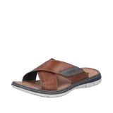 Rieker Heren Slipper - 25151-24 Bruin - Maat 42
