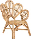 Beliani FLORENTINE II Fauteuil - Natuurlijk - Rotan - Industrieel - 58x55x70 cm
