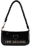 Love Moschino Cipria Schoudertas Imitatieleer 25 cm - Dames - Zwart