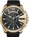 Diesel Mega Chief DZ4344 Herenhorloge 51 mm - Goudkleurig