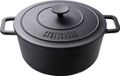 Skottsberg Braadpan Fonte 28 cm - 5.5 l - Zwart - Fonte - PFAS-vrij