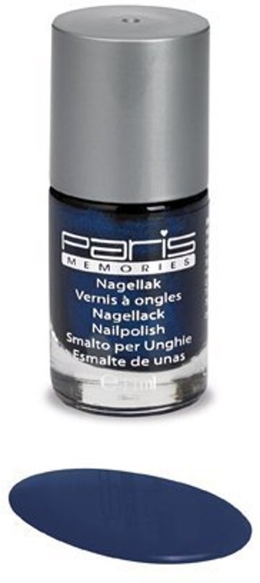 Paris Memories - Nagellak - donkerblauw metallic - nummer 294 - 1 flesje met 11 ml.