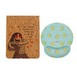 Universele Querer Universele beschermhoes 27,9 cm (11 inch) + muismatten van gel avocado