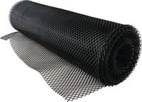 Merkloos / Sans marque Gastronoble Bar liner op rol zwart 10m