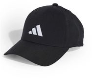 Adidas New Logo Embroidered Baseball Cap Black/White Unisex Adults One Size