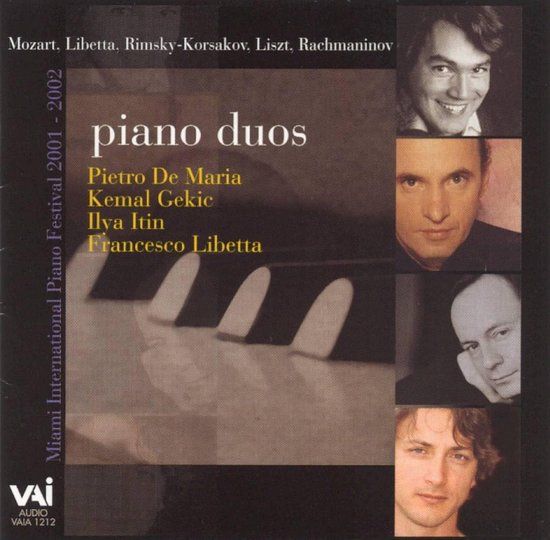 Libetta, Vai Audio De Maria/Gekic/Itin/Libet - Piano Duos CD