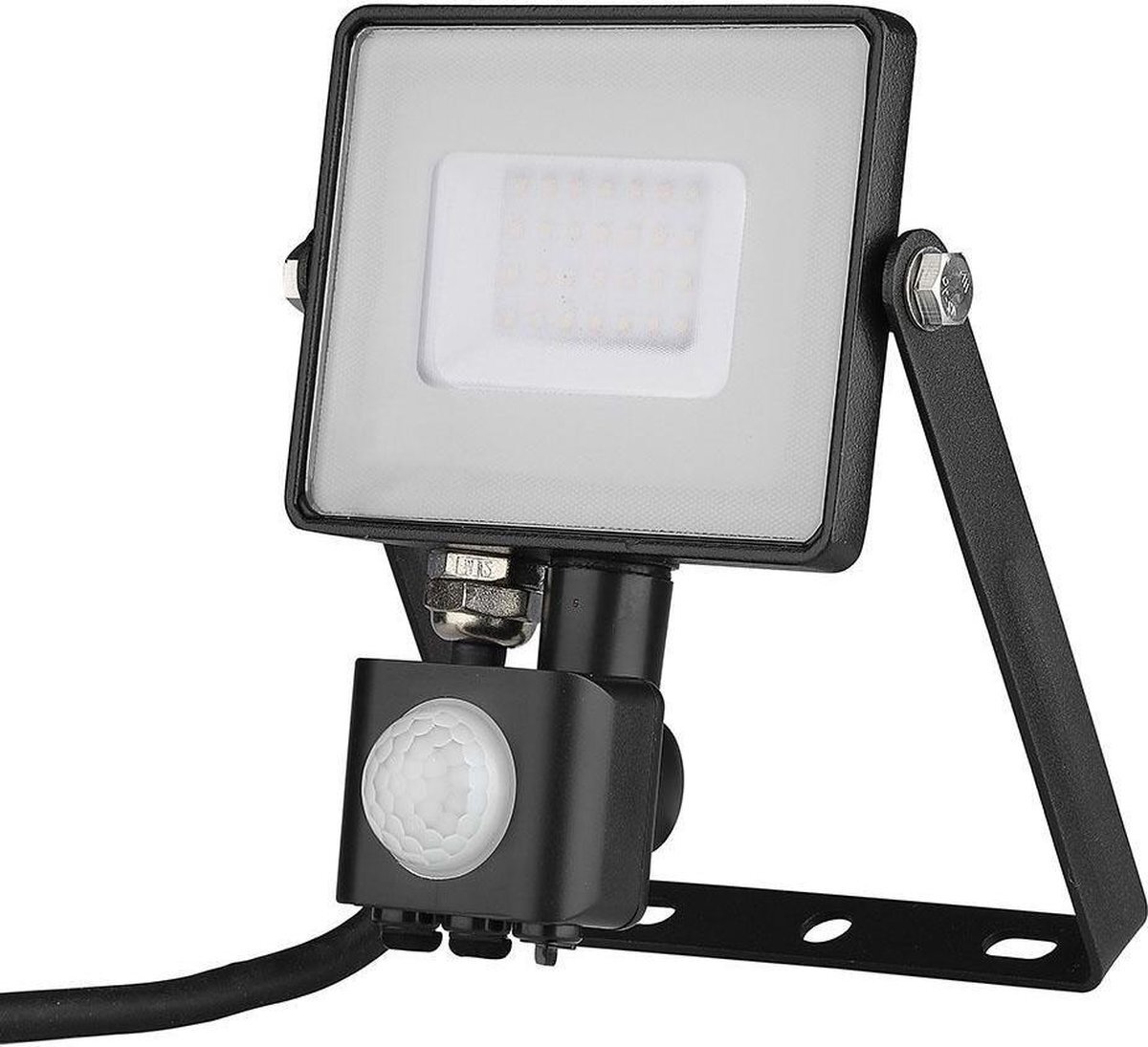 V-tac 30W LED Bouwlamp met PIR sensor