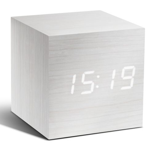 Gingko Cube Click Wekker - 0700900316491