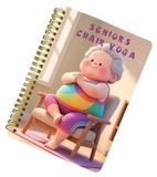 Yoga Livre pour Seniors avec Diagrammes d'Entraînement