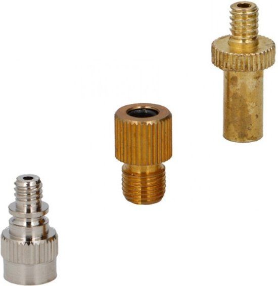 Dunlop Ventieladapters Av-dv / Dv/fv-av / Fv-dv 3-delig