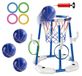 Panneaux de basket gonflables avec 4 ballons et pompe