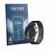 Savvies - Screenprotector voor Mopuea Smartwatch 1.55" - Folie Beschermfolie transparant volledig dekking 4 Stuks