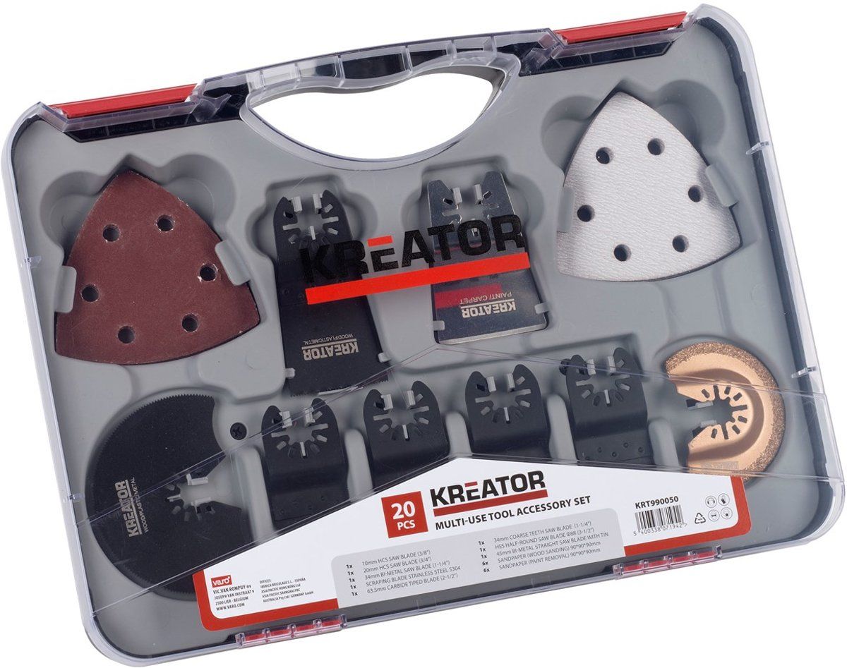 Kreator KRT990050 Multitool Accessoireset