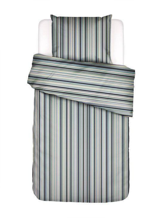 Essenza Donna Dekbedovertrek Global grey - Eenpersoons – 140x200/220 cm