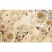 Papier peint panoramique fleurs papillons 3D 390 cm x 244 cm