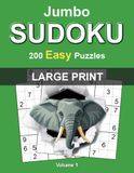 Jumbo Large Print Sudoku: Easy – Volume 1