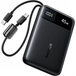 Baseus EnerFill FC11 Batterie externe, 10000mAh, 45W, QC + PD, 1x USB-A - 3x USB-C, Noir E0031000