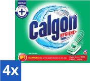 Calgon Nettoyant machine à laver contre le tartre 48 tablettes Pack économique 4 pièces