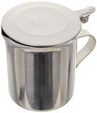Ilsa 350 - vetscheider van roestvrij staal, 0,5 liter, zilverkleurig