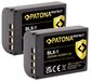 Patona V1 Protect BLX-1 batterie 2X (2250mAh) avec capteur NTC et boîtier V1 - compatible avec Olympus OM-1