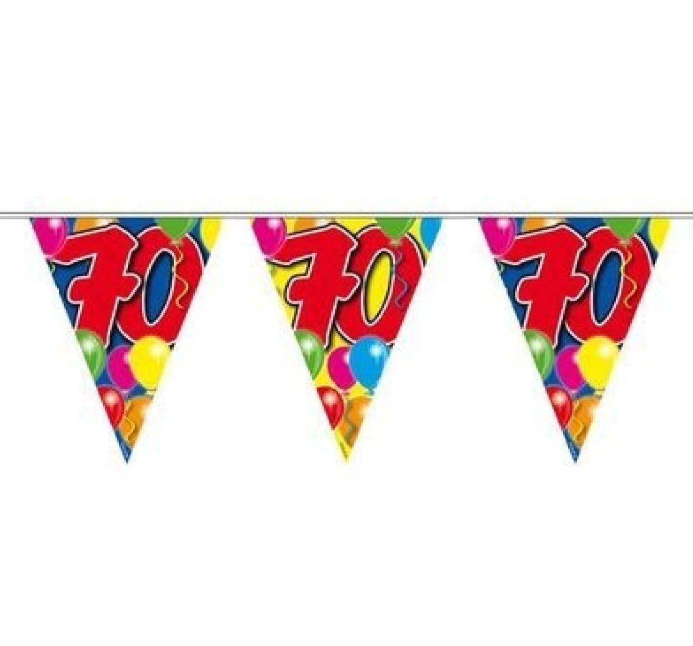 Partywinkel Slingers 70 Jaar 10 meter