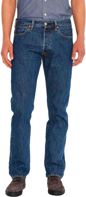 Levi's 501 Original Jeans - Blauw - Maat W34/L30 - Heren
