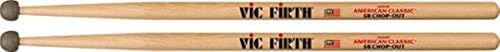 Vic Firth American Classic® Series Drumsticks - 5BCO Chop-Out Practice Stick - American Hickory - Rubber Tip