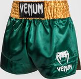 Venum Classic Muay Thai Shorts Groen Goud Wit - S
