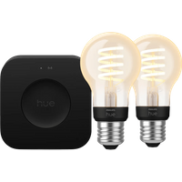 Philips Hue Filament White Ambiance Standaard Duo Pack + Bridge Pro
