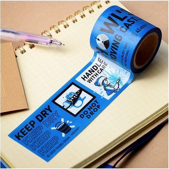 Howl's Ghibli - Howl's Moving Castle - Masking Tape Large