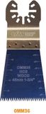 CMT Multitoolzaagblad (Japanse vertanding) voor hout, 45mm - 5 Stuk(s)