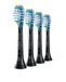 Philips HX9044/95 Opzetborstels 4 Stuks Zwart