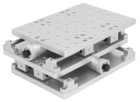 Plateforme de déplacement XY à deux axes, aluminium, pour machines de gravure et de marquage