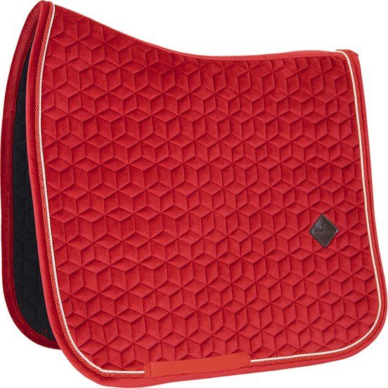 Kentucky Zadeldek - Rood Velvet - Full - Dressuur