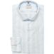 OLYMP Level Five Garment Washed Body Fit chemise bleu clair, rayé