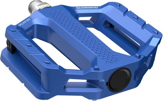 Shimano PD-EF202 Flat Pedals, blue