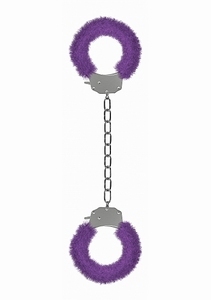 Ouch! Pleasure Legcuffs Purple Furry (244gram