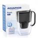 AQUAPHOR Carafe filtrante eau avec 3 filtres MAXFOR+ – 600 Litres – Noir