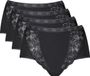 Sloggi Maxislip Chic Dames Zwart Maat 48