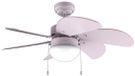 Cecotec Plafondventilator met licht EnergySilence Aero 3600 Vision Full Lila 50 W