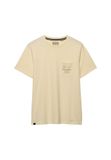 Superdry T-shirt pour homme modèle M1012481A en couleur Riff White, taille S